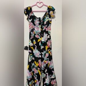 💕Love Life Multicolor Floral Jumpsuit💕